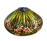 Gorgeous Huge 20" Legend Collection Daffodil Flower Tiffany Floor Lamp