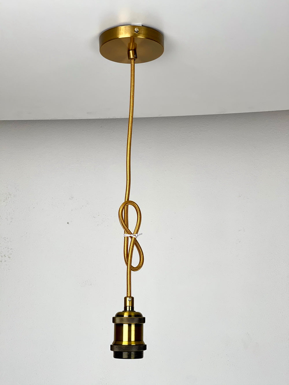 Brass led on sale pendant light