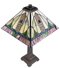Large Mission Style Tiffany Table Lamp