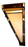 Art Noumea Geometric shape Stained Glass Tiffany Wall Light Wall Sconce
