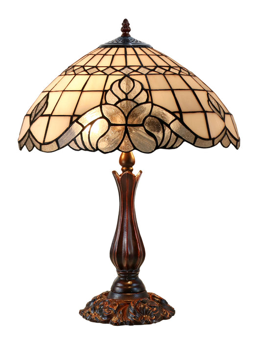 16" Large Vienna Victorian Style Tiffany Table Lamp