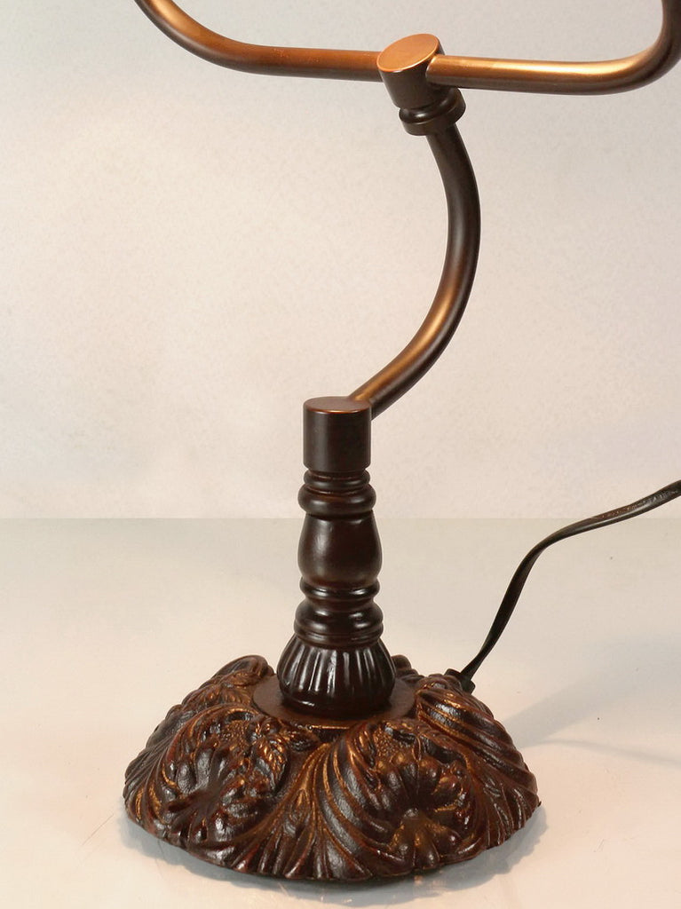Romantic Rose Style Tiffany Banker Lamps