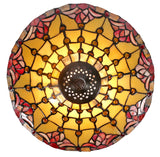 14" Colonial Tulip Style Tiffany Table Lamp