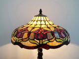 14" Colonial Tulip Style Tiffany Table Lamp