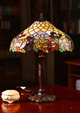 16" Tiffany Style Peony Table Lamp