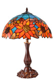 16" Large Sunflower under the blue sky Tiffany Table Lamp