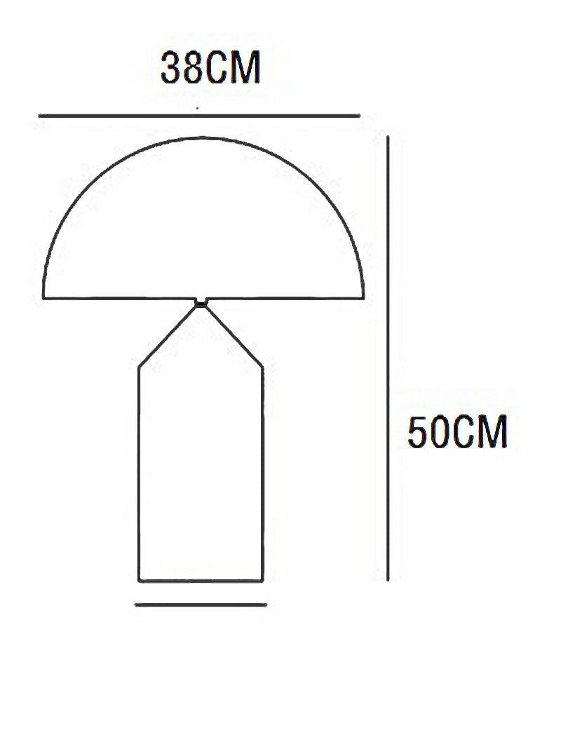 Swivel shade (adjustable direction)@New Creative Modern mushroom
