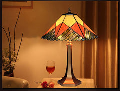 Large Mission Style Tiffany Table Lamp