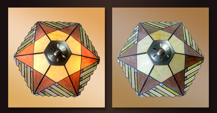 Large Mission Style Tiffany Table Lamp