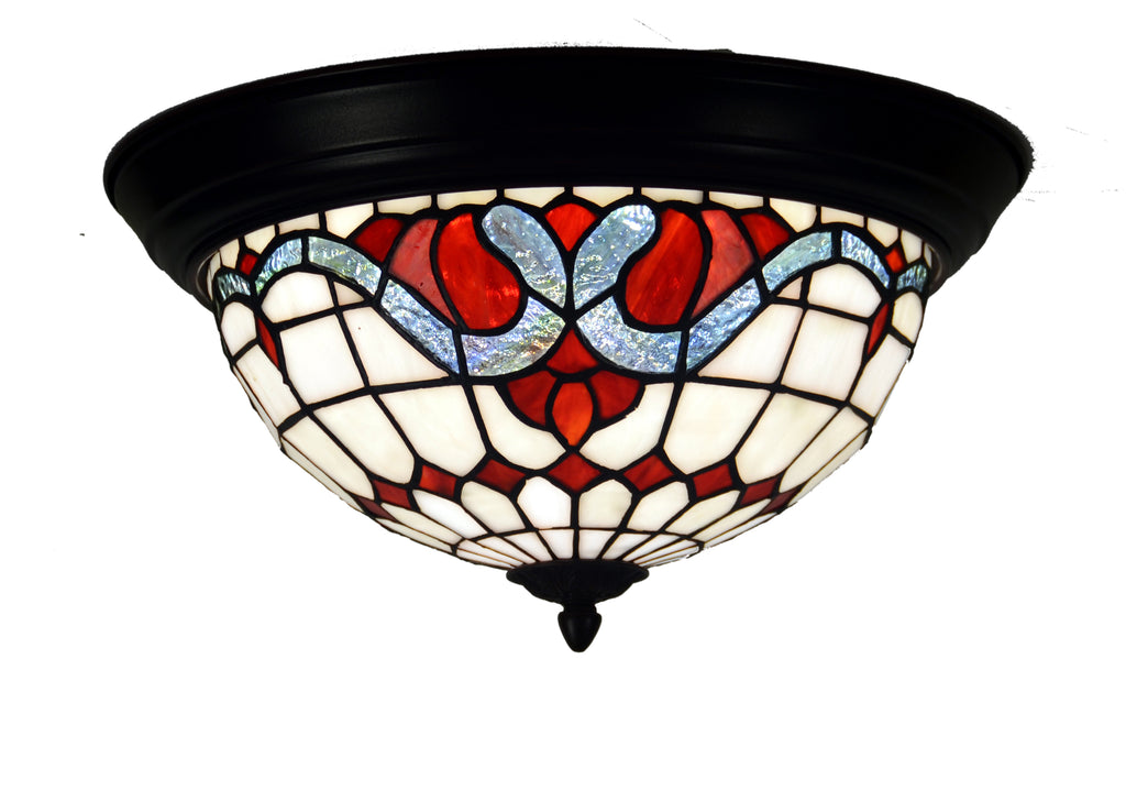 Classical Baroque Tiffany Style  Flush Mount Ceiling Lights