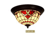 Classical Baroque Tiffany Style  Flush Mount Ceiling Lights