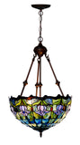 Large 16" Tulip style  Tiffany Uplihgter Pendant Lights