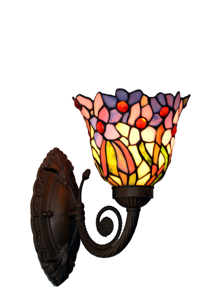 Flower Orchid Style Tiffany Wall up lights wall Sconce