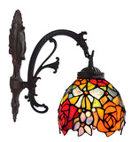 Floral Red  Tiffany Wall lights Down lights wall Sconce