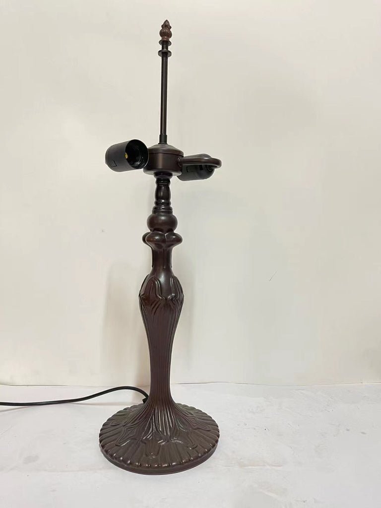 2 Lights  Lamp Base  for 16" Tiffany Table Lamp
