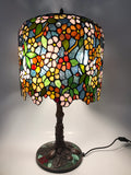 Limited Edition@Museum Quality  apple blossom Tiffany Stained Glass Table Lamp