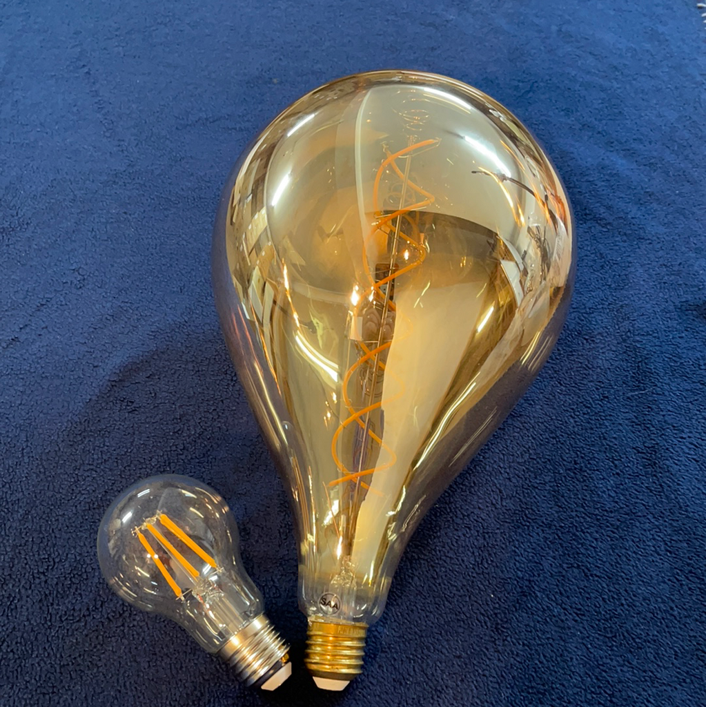 compare the normal size bulb