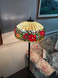 Limited Editon Hugh 20" Flower Style Leadlight Tiffany Floor Lamp
