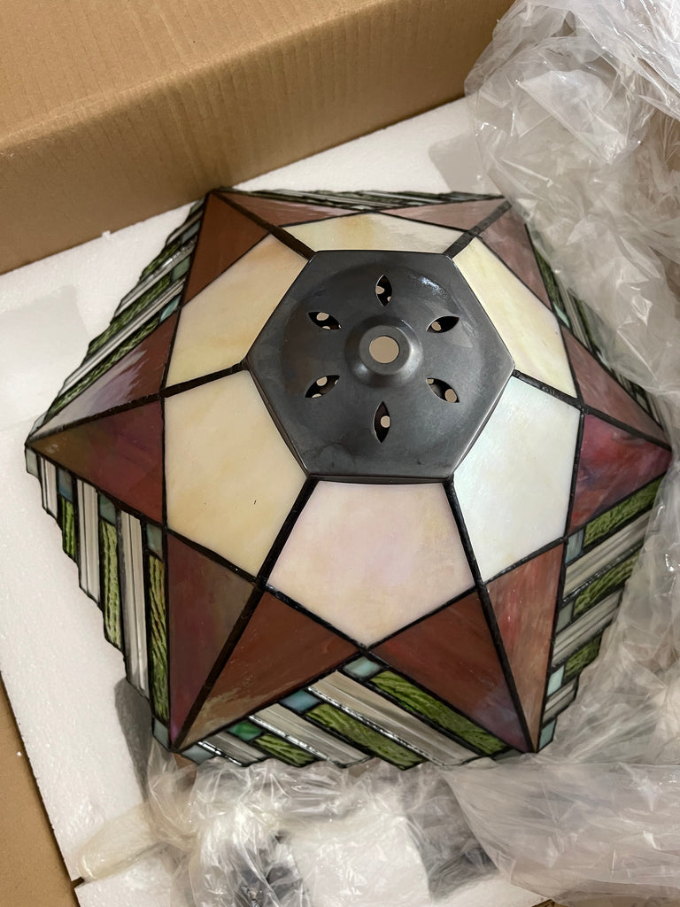 Large Mission Style Tiffany Table Lamp